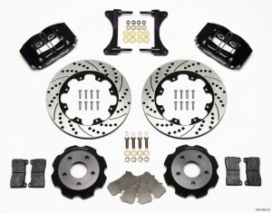 Subaru Impreza Brake Kit - Front - Wilwood - 12.00in Drilled Rotors + DPR-DS - `99-`17