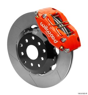 Subaru Impreza Brake Kit - Front - Wilwood - DynaPro Radial 12.00in - Red - `99-`17