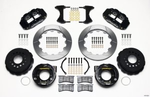 Ford Mustang Brake Kit - Rear - Wilwood - Narrow Superlite 4R + BP-10 Pads - `05-`14