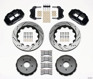 Pontiac GTO Brake Kit - Front - Wilwood - Superlite 6R + 14.00in Drilled Rotors - `04-`06