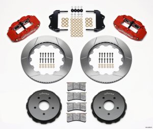 Pontiac GTO Brake Kit - Front - Wilwood - Narrow Superlite 6R - Red - `04-`06