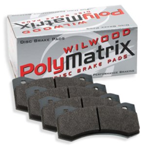 Ford Mustang Brake Pads - Rear - Wilwood - PolyMatrix H - `94-`03