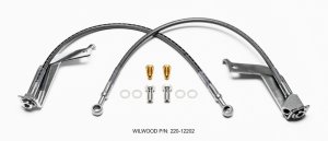 Ford Mustang Brake Line Kit - Rear - Wilwood - Flexline Kit - `99-`04