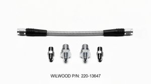 BMW 3 Series Brake Line Kit - Rear - Wilwood - Flexline - `07-`11 BMW 3 Series Brake Line Kit - Rear - Wilwood - Flexline - `07-`11