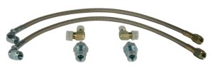 Chevrolet Camaro Brake Line Kit - Front - Wilwood - Flexline - `93-`02 Chevrolet Camaro Brake Line Kit - Front - Wilwood - Flexline - `93-`02