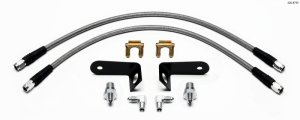 Pontiac GTO Brake Hose - Front - Wilwood - SL4 or SL6 - `05-`06
