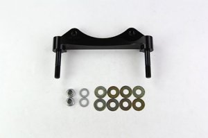 BMW 3 Series Caliper Bracket Kit - Front - Wilwood - AERO6 Radial Mount (7.09 in C-C) for 14.00 x 1.25 in Rotor - `99-`06 BMW 3 Series Caliper Bracket Kit - Front - Wilwood - AERO6 Radial Mount (7.09 in C-C) for 14.00 x 1.25 in Rotor - `99-`06