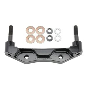 BMW M3 Brake Caliper Bracket Kit - Rear - Wilwood - FNSL4R Radial Mount (5.98 in C-C), for 12.88 in Rotor - `00-`06 BMW M3 Brake Caliper Bracket Kit - Rear - Wilwood - FNSL4R Radial Mount (5.98 in C-C), for 12.88 in Rotor - `00-`06