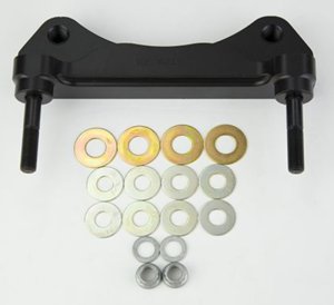 Ford Mustang Caliper Mounting Kit - Front - Wilwood - SL6R with Bracket for 12.88 Rotor - `94-`04