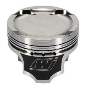 Acura Integra Forged Piston Set - Wiseco - Professional Series, -12cc Dish, 81.50 mm Bore, 30.00 mm Compression Height, 0.827 in Pin, ArmorGlide Skirt Coating - `94-`01 Acura Integra Forged Piston Set - Wiseco - Professional Series, -12cc Dish, 81.50 mm Bore, 30.00 mm Compression Height, 0.827 in Pin, ArmorGlide Skirt Coating - `94-`01