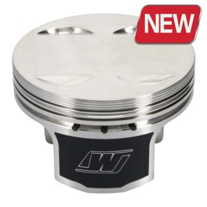 Honda J35 Piston Set - Wiseco - Professional Series, 89.00 mm Bore, Flat Top, 0.866 in. Pin Diameter - `98-`08