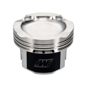 BMW 135i Forged Piston Set - Wiseco - Professional Series, 2618 Aluminum Forged, 84.50 mm Bore, 1.244 in Compression Height, 22.00 mm Pin, ArmorGlide Skirt Coating, Forced Pin Oiling, Precision Ring Grooves with Anti-Detonation Groove - `08-`10