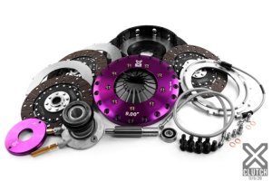 Chevrolet Corvette Clutch Kit - XCLUTCH - 9in Triple Solid Organic - `09-`13