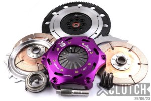 Acura Integra Clutch Kit - XCLUTCH - 7.25in Twin Solid Ceramic - `97-`01