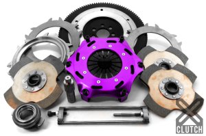 Mitsubishi Lancer Clutch Kit - XCLUTCH - 7.25in Triple Solid Ceramic - `07-`17