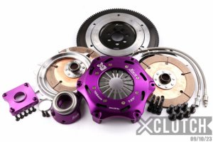 Mitsubishi Lancer Clutch Kit - XCLUTCH - 7.25in Twin Solid Ceramic - `07-`17