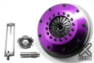 Mitsubishi Lancer Clutch Kit - XCLUTCH - 8in Twin Solid Ceramic - `07-`17