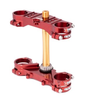 Yamaha YZ 65 Clamps - XTrig - ROCS Tech Triple Clamp - Bronze - `18-`27