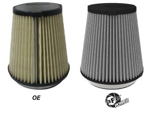 Ford Mustang Replacement Air Filter - aFe - Pro Dry S - `24-`25