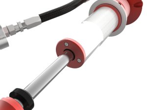 Toyota 4Runner Coilover Suspension Kit - Front - aFe - Sway-A-Way 2.5 with Remote Reservoirs - Red - `03-`09