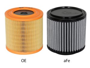 Aston Martin DB9 Air Filter - aFe - MagnumFLOW OE Replacement w/ Pro DRY S Media - `04-`16