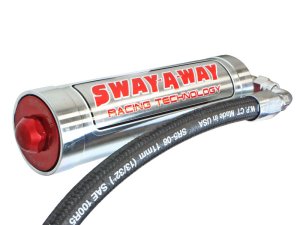 Nissan Patrol Y61 Front Shock Kit - aFe - Sway-A-Way 2.5 with Remote Reservoir for OE Ride Height - Bright Zinc - `97-`17