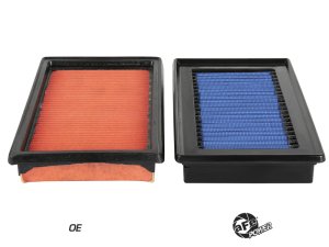 Infiniti Q50 Performance Air Intake - aFe - Magnum FLOW OE Replacement Air Filter w/ Pro 5R Media - `14-`18