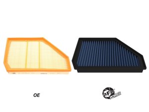 BMW X5 M Performance Air Intake - aFe - Magnum FLOW OE Replacement w/ Pro 5R Media - `20-`25