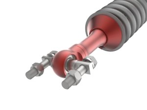 Ford F-150 Coilover Suspension Kit - Front - aFe - Sway-A-Way 2.5 Front Coilover Kit w/ Remote Reservoirs - Red - `21-`23