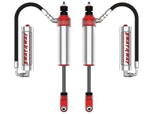 Ford F-250 Shocks - Front - aFe - Sway-A-Way 2.5 Front Shock Kit w/Remote Reservoirs - `17-`24