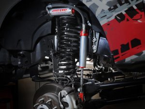 Ford F-250 Shocks - Front - aFe - Sway-A-Way 2.5 Front Shock Kit w/Remote Reservoirs - `17-`24