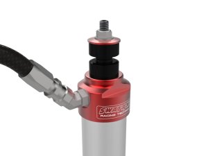 Ford F-250 Sway-A-Way Front Shock Kit - aFe - 2.5 with Remote Reservoirs - Bright Zinc - `17-`24