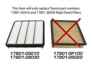 Toyota Tundra Air Filter - aFe - Magnum FLOW OE Replacement w/ Pro DRY S Media - `07-`21