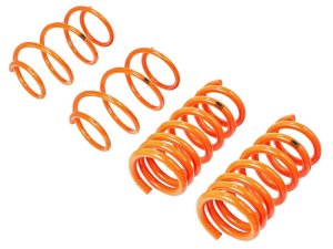 Ford Mustang Lowering Springs - Front and Rear - aFe - Powdercoat Gloss Silver - `15-`25