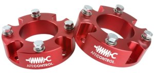 Toyota Tundra Suspension Lift Kit - Front - aFe - 2.5-Inch Leveling Kit - Red - `07-`21