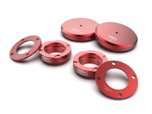 Toyota Sequoia Suspension Lift Kit - Front + Rear - aFe - 2.5 IN Front & 1 IN Rear Lift Kit - Red - `22-`24 Toyota Sequoia Suspension Lift Kit - Front + Rear - aFe - 2.5 IN Front & 1 IN Rear Lift Kit - Red - `22-`24