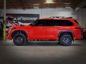 Toyota Sequoia Suspension Lift Kit - Front + Rear - aFe - 2.5 IN Front & 1 IN Rear Lift Kit - Red - `22-`24