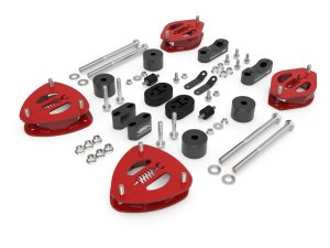 Subaru Crosstrek Suspension Lift Kit - aFe - CONTROL 1.5in - Red - `18-`23