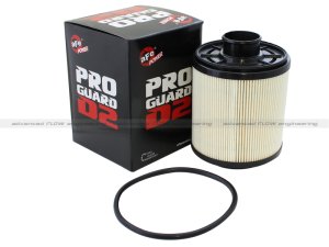 Ford F-250 Fuel Filter - aFe - ProGuard D2 - `11-`16