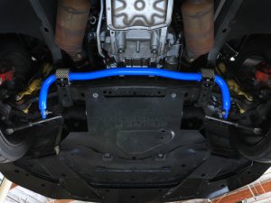 Dodge Challenger Sway Bar Set - Front + Rear - aFe - 2-Way/3-Way Adjustable, 6061-T6 Aluminum, Polyurethane Bushings - Blue - `06-`23