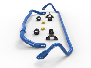 Dodge Charger Sway Bar Set - Front + Rear - aFe - 2-Way/3-Way Adjustable, 6061-T6 Aluminum, Polyurethane Bushings - Blue - `06-`23