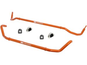 Chevrolet Corvette Sway Bar Set - Front + Rear - aFe - PFADT Series - Tangerine Orange - `14-`15