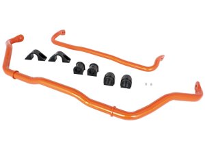 Honda Civic Type R Sway Bar Set - Front + Rear - aFe - CNC Machined, Adjustable - Tangerine Orange - `17-`18