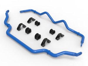 Infiniti Q60 Sway Bar Set - Front + Rear - aFe - 3-Way Adjustable Rear, 2-Way Adjustable Front - Blue - `16-`21 Infiniti Q60 Sway Bar Set - Front + Rear - aFe - 3-Way Adjustable Rear, 2-Way Adjustable Front - Blue - `16-`21