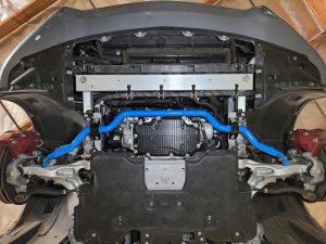 Infiniti Q50 Sway Bar - Front - aFe - 2-Way Adjustable - Blue - `16-`21