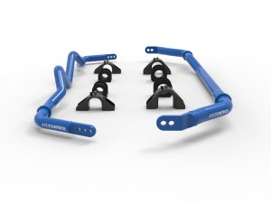 Infiniti Q60 Sway Bar Set - Front + Rear - aFe - aFe CONTROL 2-Way/3-Way Adjustable - Blue - `16-`22