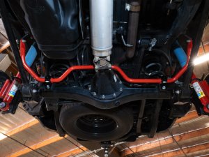 Toyota Tacoma Rear Sway Bar - aFe - 2-Way Adjustable - Red - `24-`26