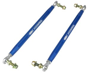 BMW M4 Sway Bar End Links - Front - aFe - Adjustable - Blue - `15-`20