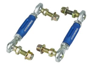 Toyota GR Supra Sway Bar End Links - Rear - aFe - Adjustable, PTFE Lined, 6061-T6 Billet Aluminum - Blue - `20-`25
