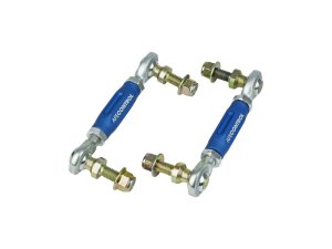 Toyota GR Supra Sway Bar End Links - Rear - aFe - Adjustable, PTFE Lined, 6061-T6 Billet Aluminum - Blue - `20-`25 Toyota GR Supra Sway Bar End Links - Rear - aFe - Adjustable, PTFE Lined, 6061-T6 Billet Aluminum - Blue - `20-`25
